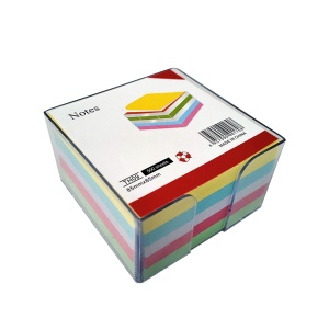 Cub plastic cu rezerva color 9x9 - 500 coli