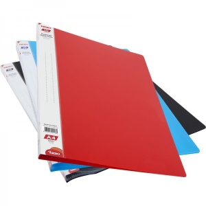 Dosar de prezentare Noki, capacitate 10 folii, plastic, diverse culori, fara elastic