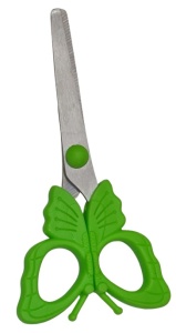 Foarfeca cu model, forma fluture
