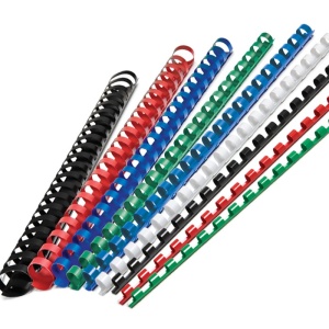 Inele plastic 8mm, 100 buc/cutie
