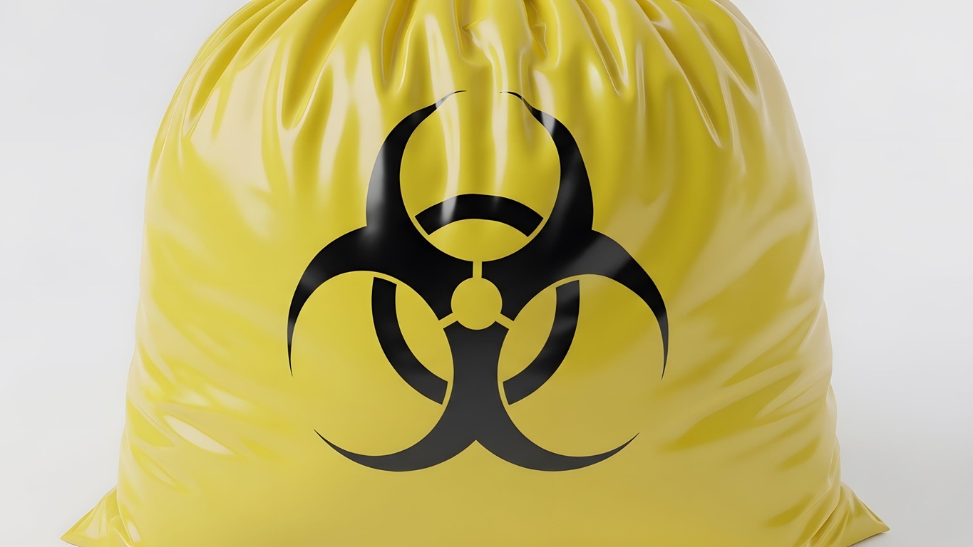 Saci galbeni pericol biologic: reguli de utilizare