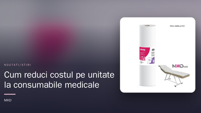 Cum reduci costul pe unitate la consumabile medicale
