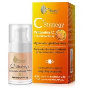 C+ Strategy Smooth Skin Stimulator - Crema pentru conturul ochilor cu Vitamina C + Astaxantina