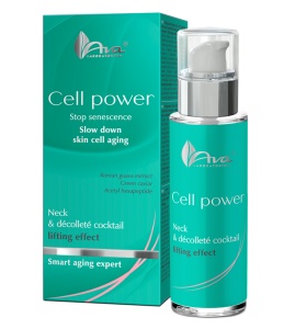 Cell power -Ser Cocktail pentru gat si decolteu cu efect de lifting