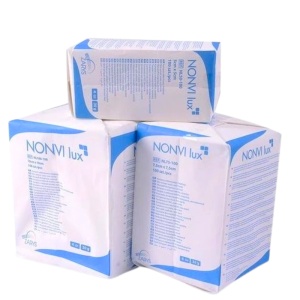 Comprese nesterile netesut 7.5x7.5 cm NONVI lux, 40 Grame -100 buc - Img 2
