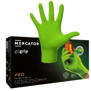 Manusi nitril GO Grip Verzi