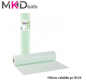 Oferta Rola cearceaf hartie impermeabila VERDE 50 X 50