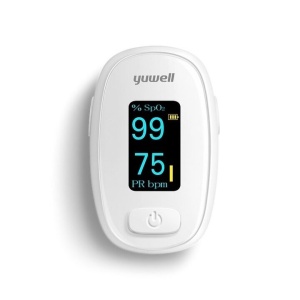 Pulsoximetru de deget, masurare saturatie oxigen si puls, afisaj OLED, Yuwell YX306