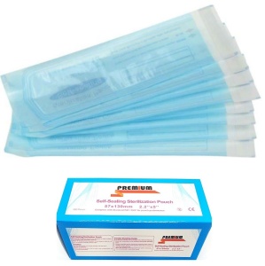 Pungi sterilizare Autosigilante Autoclav 90X260mm PREMIUM 200 buc