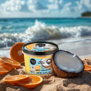 Scrub de corp anticelulitic Organic Shop Coconut & Orange, 250ml - Img 4