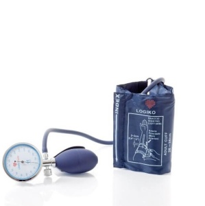 Tensiometru mecanic MORETTI cu manometru la para, cromat - DM345