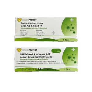 Test rapid combo 2 in 1, Gripa A/B + Covid 19 - prelevare orofaringian si nazofaringian - Img 2