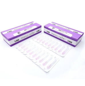 Ace mezoterapie Meso-Relle 32G, roz, 100 bucati - Img 3