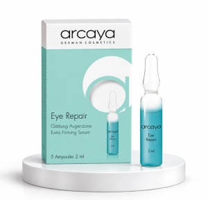 Arcaya Eye Repair - Fiole antirid pentru conturul ochilor cu peptide, 5 buc x 2 ml