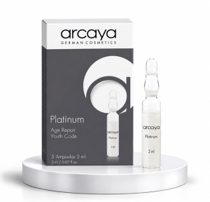 Arcaya Platinum Lift Xtreme - Fiole antirid cu efect lifting pentru fermitate si elasticitate, 5 buc x 2 ml