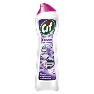 Cif Cream Aroma Lila Flower cu microparticule