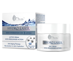 Hydro Laser - Crema de zi hidratanta cu SPF 15