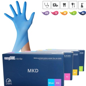 Manusi nitril Albastre EasyCare