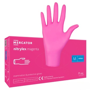 Oferta Manusi nitril Roz Magenta NITRYLEX