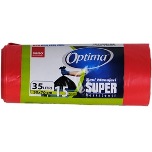Saci menaj 35L Sano Optima Super - ROSII