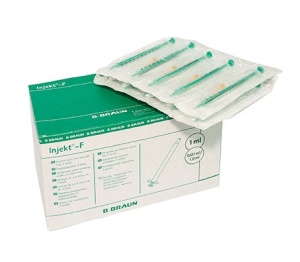  Seringi Injekt Duo BRAUN pentru dozare fina 1 ml - Img 4