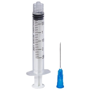 Seringi Luer Lock, 3 componente 2 ml - Img 4