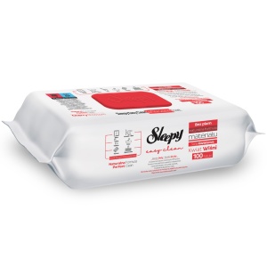 Servetele umede multisuprafete Easy Clean, Cherry Blossom, 100 bucati Sleepy