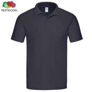 Tricou Bumbac Original Polo Fruit of the Loom - Deep Navy 185gr