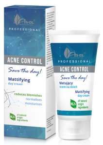 Acne Control Professional - Mattifying day cream - Crema de zi matifianta pentru ten cu tendinta acneica