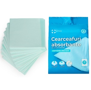Aleze - Paturele Absorbante Synek, 60x90 cm, 10 buc