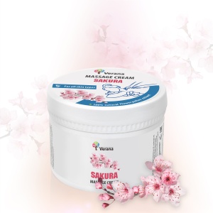 Crema de masaj Sakura (Flori de cires japonez) 200ml