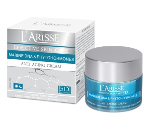 L'arisse - Anti-wrinkle cream - Crema anti-aging pentru vartsa 60+ cu Marine DNA si Fito-hormoni