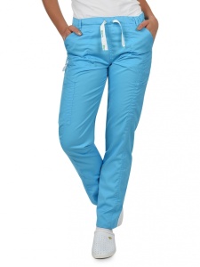 Pantalon medic Dante Bleu Turcoaz