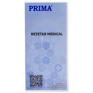 Retetar prescriptii medicale A6, 100 file