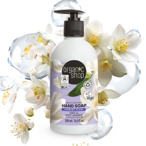 Sapun de maini Organic Shop cu menta si iasomie 500 ml - Img 2