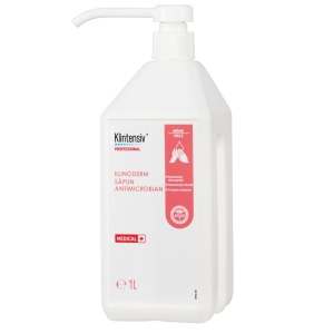 Sapun lichid antimicrobian fara parfum KLINODERM - Img 3