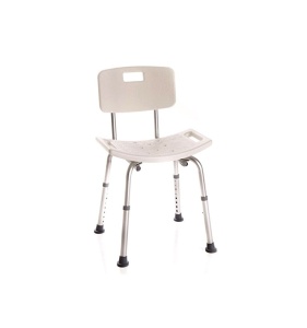 Scaun de baie dreptunghiular cu spatar si inaltime reglabila - RS829