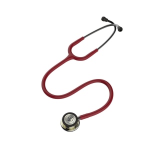 Stetoscop 3M™ Littmann® Classic III, Rosu Burgundia, capsula sampanie (Burgundy/Champagne)