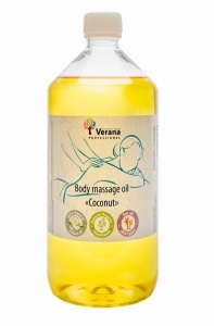 Ulei de masaj corporal Nuca de Cocos 1 L - Img 2