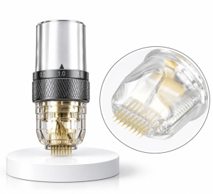 Cartus cu 14 ace aurite - compatibil cu dispozitivele Dr. Pen Q1S si Bio Pen Q2