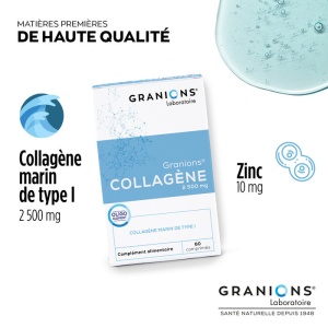 Colagen Marin pentru frumusete, 60 comprimate- Granions Franta - Img 5