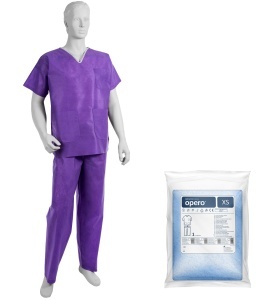 Costum unica folosinta Violet - Pijama OPERO