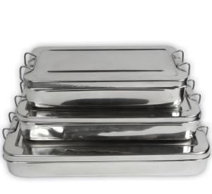 Cutie instrumentar cu manere 18x8x4 cm