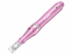 Dr.Pen M7 cu fir, carcasa din aluminiu roz