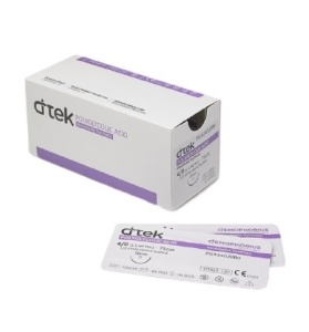 Fire sutura resorbabile Acid Poliglicolic Dtek - Sectiune triunghiulara