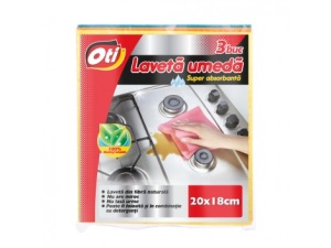 Lavete umede OTI, 3 buc./set - Img 1