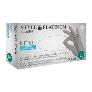 Manusi nitril Gri Style PLATINUM - Img 3