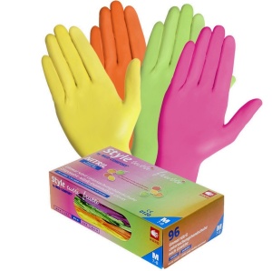 Manusi nitril Mix Color Tutti Frutti