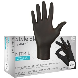 Manusi nitril Negre Style Black