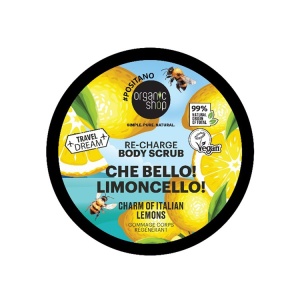 Scrub de corp Organic Shop Che Bello! Limoncello! 300 ml - Img 2